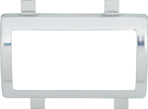 1966-70 Dodge, Plymouth A & B-Body; Clutch & Brake Pedal Pad Bezels; Pair