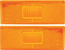1970-71 Duster, GTX, Road Runner; Front Side Marker Lenses; Amber; Pair