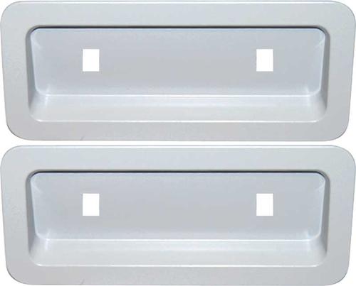 1969 Charger, Coronet, Dart, Barracuda, Belvedere, GTX, Road Runner; Side Marker Bezels; with Brackets and Hardware; Front or Rear; Pair