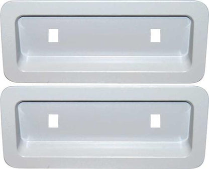 1969 Charger, Coronet, Dart, Barracuda, Belvedere, GTX, Road Runner; Side Marker Bezels; with Brackets and Hardware; Front or Rear; Pair