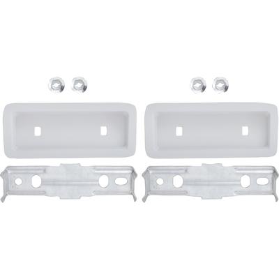 1969 Charger, Coronet, Dart, Barracuda, Belvedere, GTX, Road Runner; Side Marker Bezels; with Brackets and Hardware; Front or Rear; Pair