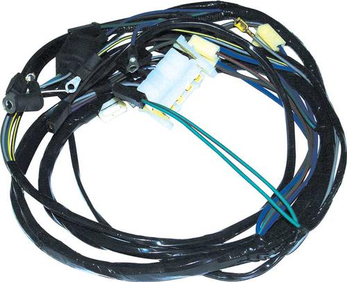 1971 Dodge, Plymouth B, E-Body; Modified Engine Wiring Harness; with ECU; 383, 440; Except Six-Pack