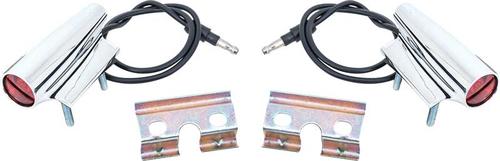 1967-69 Mopar Fender Mounted Turn Signal Indicator Set ; A and B-Body Models