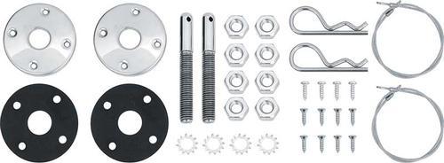 1969-74 Dodge, Plymouth A, B, E Body; Hood Pin Set; wiith 25" Lanyard; 4" Studs
