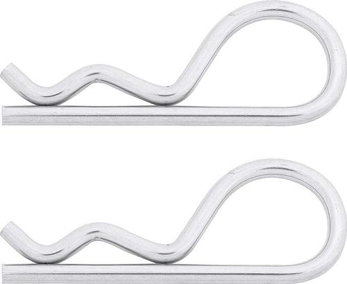 1969-74 Dodge, Plymouth B, E-Body; Hood Pin Clips; Pair; Stainless Steel; Made in the USA!