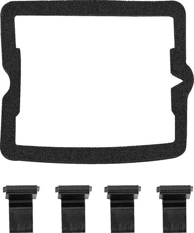 1965-70 Dodge, Plymouth A, B-Body; Bulkhead Wire Electrical Connector Gasket & Clip Set