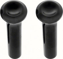1964-74 Dodge, Plymouth A & B Body; Door Lock Knobs; Black; Pair