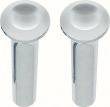 1964-74 Chrysler, Dodge, Plymouth A, B, C Body; Door Lock Knobs; Chrome; Pair