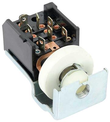1962-81 AMC, Chrysler, Dodge, Plymouth; Headlamp Switch; 7-Terminal; with 1-5/8" Rheostat
