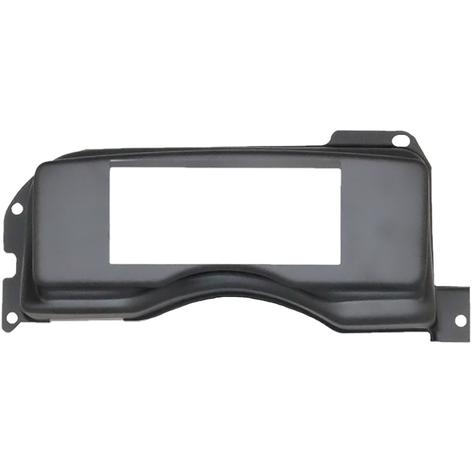 1987-93 Ford Mustang; Holley Dash Panel; 6.86"; Black