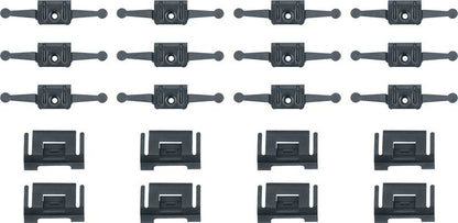 ME12228 - 1970-71 Challenger, Barracuda, Cuda; Convertible Boot Well Molding Hardware Set