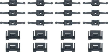 ME12228 - 1970-71 Challenger, Barracuda, Cuda; Convertible Boot Well Molding Hardware Set