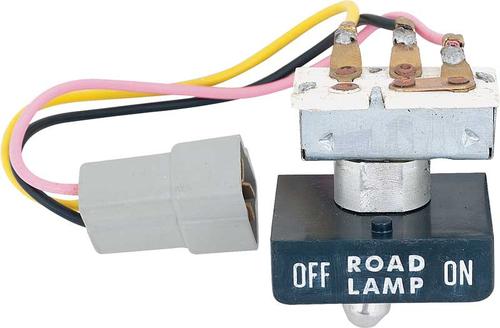 1971 Plymouth Barracuda / Cuda Road Lamp Switch with Bezel