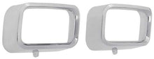 1972-74 Plymouth Barracuda, Cuda; Park Lamp Bezels; RH and LH; Pair