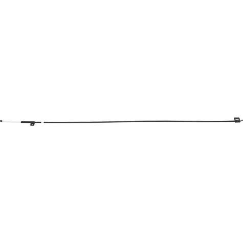 1970-74 Dodge, Plymouth E-Body Heater, Defrost Cable; w/o AC; 37-1/4" Long