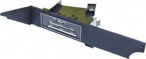 1970-74 Barracuda, Cuda, Challenger; Heater Control Panel; without Air Conditioning