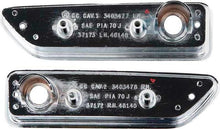 1970-71 Dodge Challenger; Rear Side Marker Bezels; Pair
