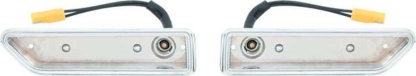 1970-71 Challenger; Side Marker Bezel Set ; Front and Rear; 4 Piece Set