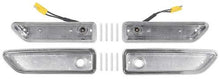 1970-71 Challenger; Side Marker Bezel Set ; Front and Rear; 4 Piece Set