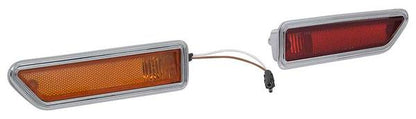 1970-71 Dodge Challenger; Side Marker Lamp Set; Front and Rear; 4 Piece Set