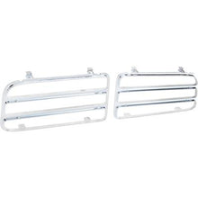 1970 Plymouth Barracuda, Cuda; Tail Lamp Bezel Trim Inserts; Die-Cast Chrome; RH & LH; Pair