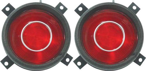 1972-74 Barracuda / Cuda Tail Lamp Lenses ; Pair