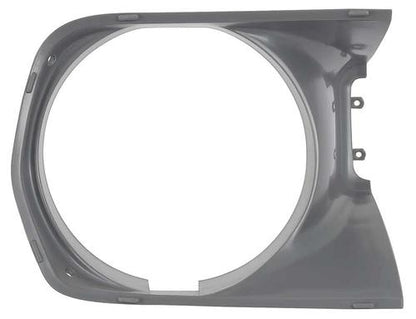 1970 Plymouth Barracuda, Cuda; Headlamp Bezel; Gray; LH Driver Side