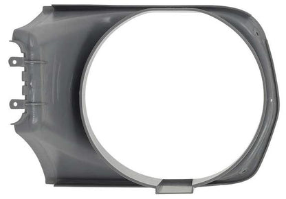 1970 Plymouth Barracuda, Cuda; Headlamp Bezel; Gray; LH Driver Side