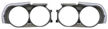 1971 Dodge Challenger; Headlamp Bezels ; Argent Silver; RH and LH; Pair
