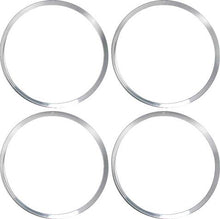 1972-74 Barracuda / Cuda Tail Lamp Trim Ring Set ; 4 Piece Set
