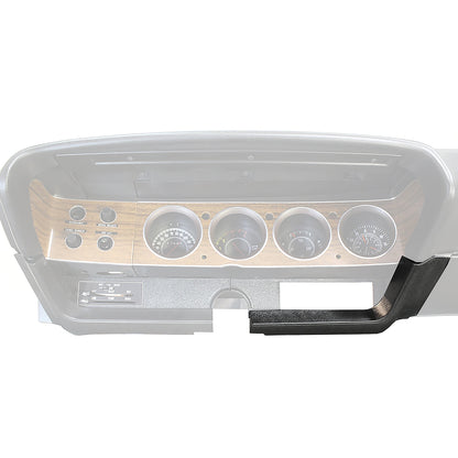 ME861002 - 1970-74 Barracuda, Cuda, 1971-74 Challenger; Lower Dash Trim; RH Passenger Side