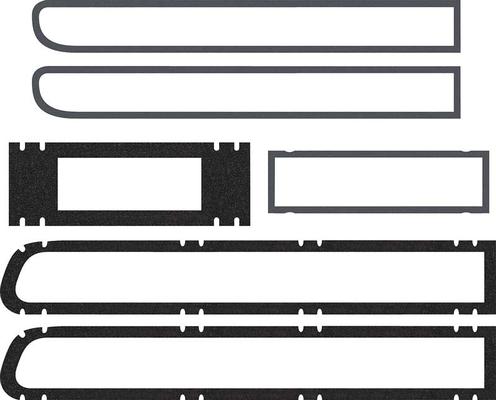 1970 Dodge Challenger T/A; Tail Lamp Gasket Set; 6 Piece Set