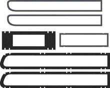 1970 Dodge Challenger T/A; Tail Lamp Gasket Set; 6 Piece Set