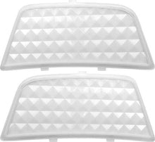 1966-67 Dodge Charger; Dome Lamp Lens; Pair
