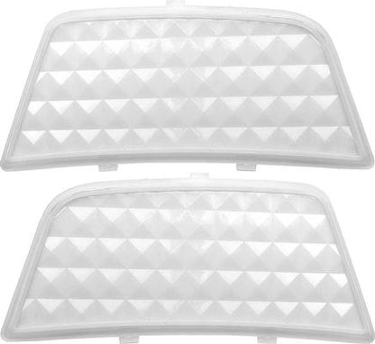 1966-67 Dodge Charger; Dome Lamp Lens; Pair
