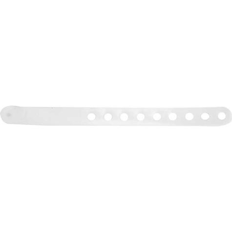 1 Pin Strap Clip, 5", Clear