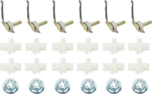 MN1430 - 1970-74 Plymouth Barracuda, Cuda; Rear Tail Panel Molding Hardware Set