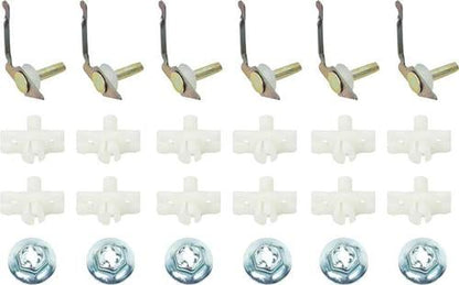 MN1430 - 1970-74 Plymouth Barracuda, Cuda; Rear Tail Panel Molding Hardware Set