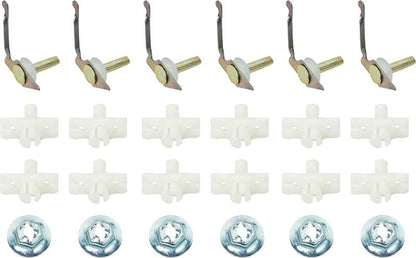 MN1430 - 1970-74 Plymouth Barracuda, Cuda; Rear Tail Panel Molding Hardware Set