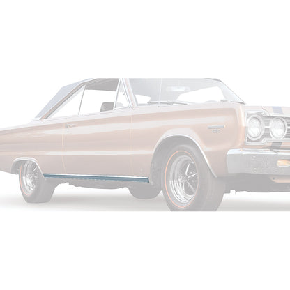 MN1436 - 1967 Plymouth GTX Rocker Panel Moldings