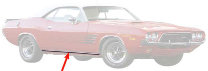 MN1449 - 1972-74 Dodge Challenger Rocker Panel Moldings