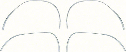 MN1478 - 1967-76 Dodge Dart; Wheel Opening Molding Set; Front and Rear; 4 Piece Set; Made In USA