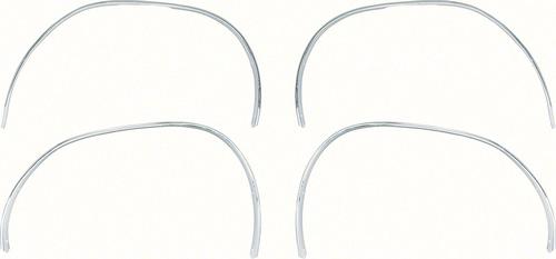 MN1479 - 1970-74 Dodge Challenger; Wheel Opening Molding Set; Front and Rear; 4 Piece Set; Made In USA