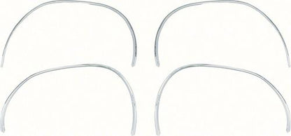 MN1479 - 1970-74 Dodge Challenger; Wheel Opening Molding Set; Front and Rear; 4 Piece Set; Made In USA