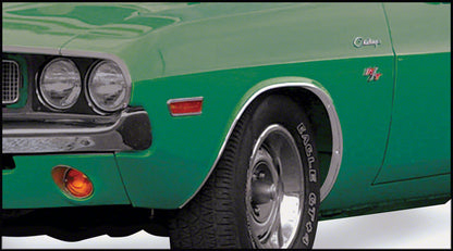 MN1479 - 1970-74 Dodge Challenger; Wheel Opening Molding Set; Front and Rear; 4 Piece Set; Made In USA