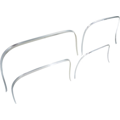 MN1484 - 1971-72 Plymouth GTX, Satellite, Road Runner; Wheel Opening Molding Set; Front and Rear; 4 Piece Set; Made In U