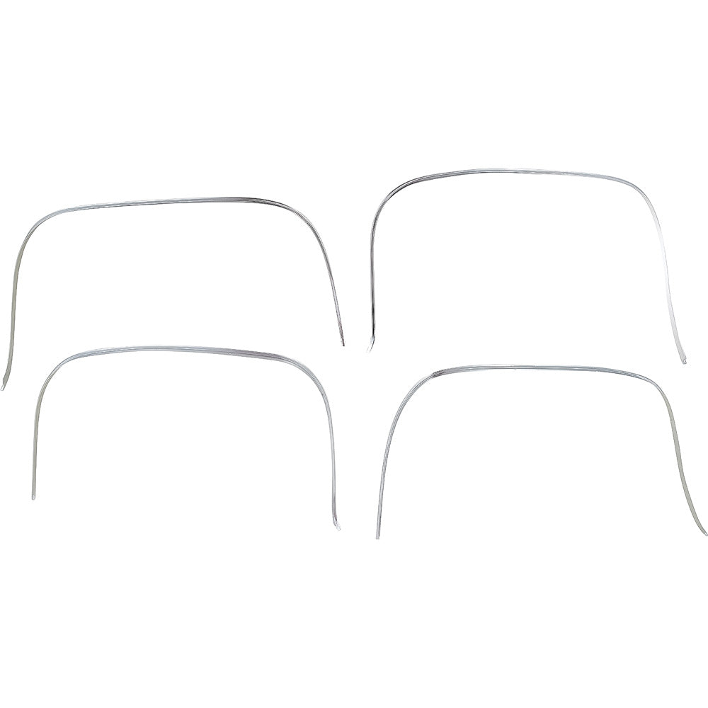 MN1484 - 1971-72 Plymouth GTX, Satellite, Road Runner; Wheel Opening Molding Set; Front and Rear; 4 Piece Set; Made In U