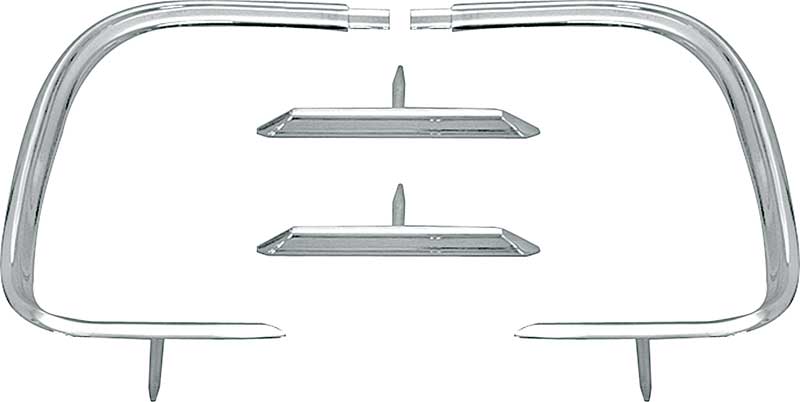 MN1608 - 1968 Dodge Charger; Outer Tail Panel Molding Set; 4 Piece
