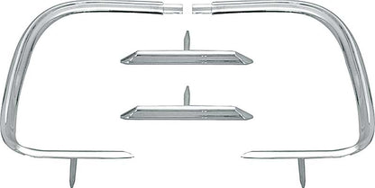 MN1608 - 1968 Dodge Charger; Outer Tail Panel Molding Set; 4 Piece