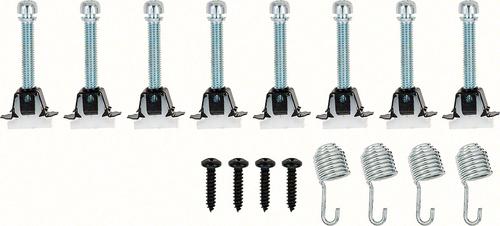 1968-71 Dodge, Plymouth A, B, E-Body; Headlamp Adjuster Hardware Set with 4 Lamp System